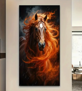 Preview: Diamond Painting Pferd